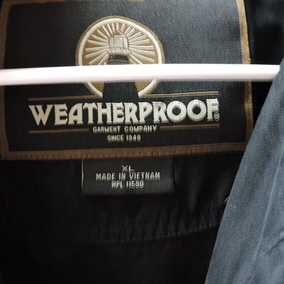 WEATHERPROOF GARMENT CO.  men's PULLOVER, outerwear XL black - Picture 10 of 12